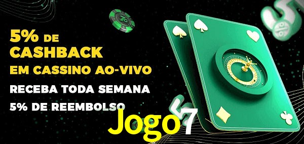 Promoções do cassino ao Vivo Jogo7